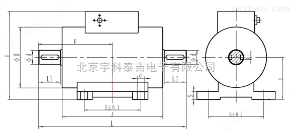 宇科泰吉YKTJ-91-1000NM动态扭矩传感器