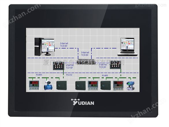 厦门宇电AI-3270S 真彩人机界面触摸屏