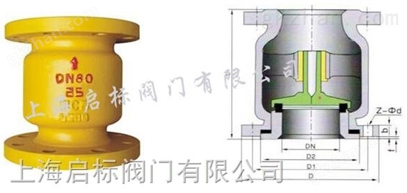 燃气立式止回阀