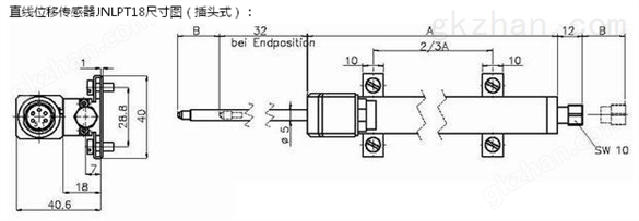 直线位移传感器 JNLPT18 上海今诺 质优价平