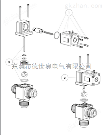 宝德BURKERT0131 - 直动式两位两通或两位三通电磁阀