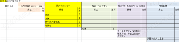 Hydac/贺德克 压力开关 EDS 410系列 希而科