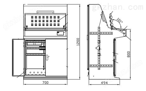 矿用本安型操作台TH12(图4)