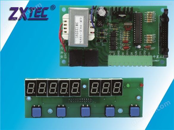 ZX368 计数计米控制板散件