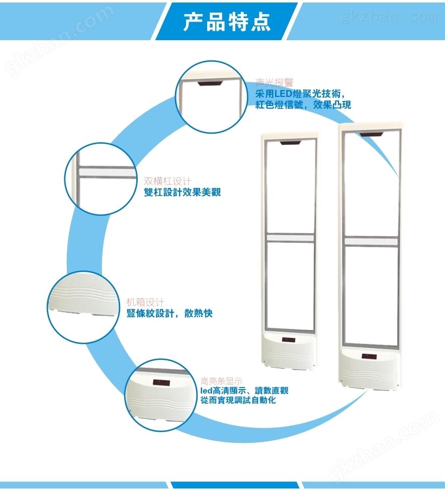 超市服装防盗门产品特点