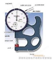 日本得乐TECLOCK SM-112厚度计