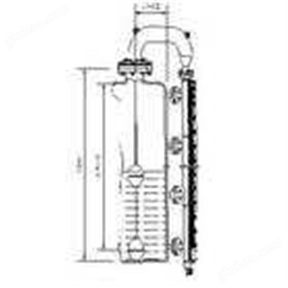 顶侧装式粘稠型磁翻柱液位计