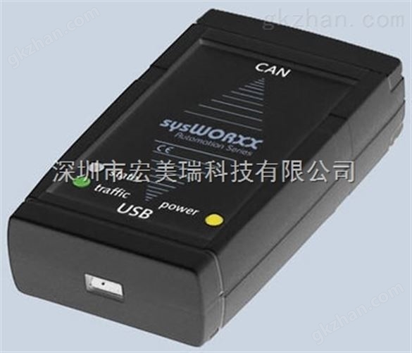 德国SYSTEC*USBCAN 3204000 转换器 USB转CAN接口 单通道