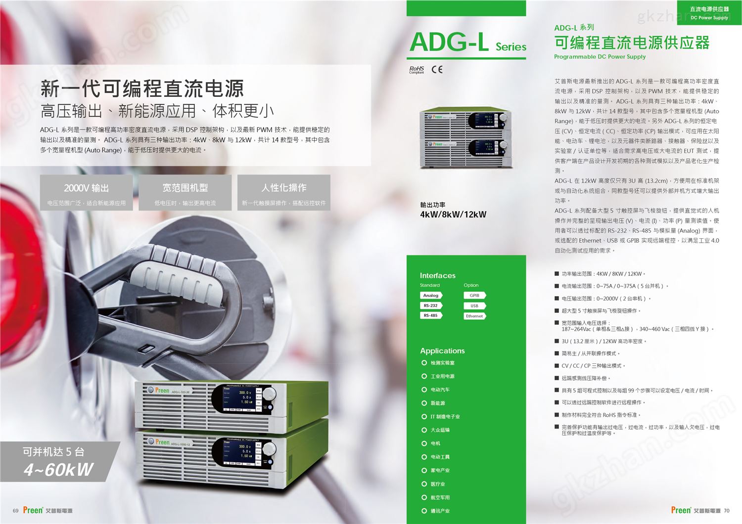 万喜堂app下载 APC艾普斯可编程直流电源 ADG-L系列高功率密度(图1)