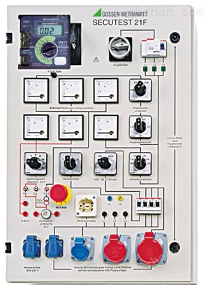万喜堂彩票app下载中心 高美SECUTEST 21F电工实验板安规实训面板箱(图1)