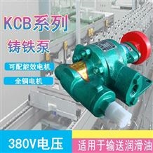 KCB小型330V电动抽油泵铸铁齿轮油