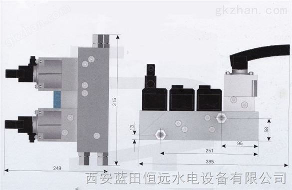 水轮发电机组制动ZFG隔离型集成制动阀组