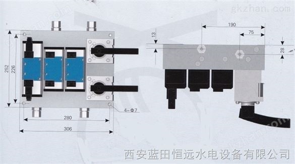 水轮发电机组制动ZFG隔离型集成制动阀组