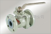 PFA衬里法兰球阀（美规2） 和正丰 中国台湾PFA Lined Ball Valves