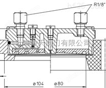 进口德国阿卡TD-931气动压力变送器