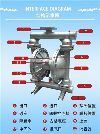 不锈钢气动液碱泵