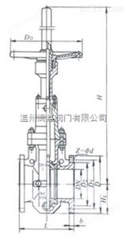 万喜堂彩票注册网站 KZ43F平板闸阀，抗硫平板闸阀