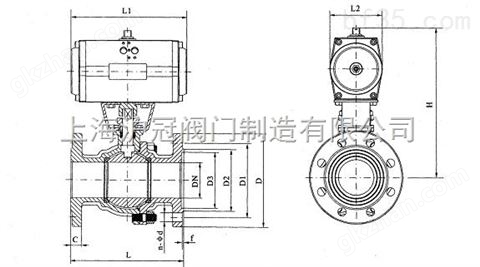 万喜堂彩票最新网址 Q641F气动带手轮球阀