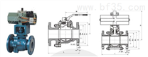 电动衬氟球阀
