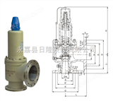 A42型弹簧全启封闭式安全阀