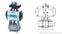 球阀-内螺纹球阀-气动内螺纹球阀