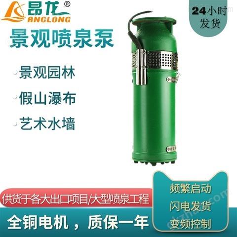 万喜堂彩票 景观喷泉潜水泵 QSPF水浸式喷泉专用泵4kw