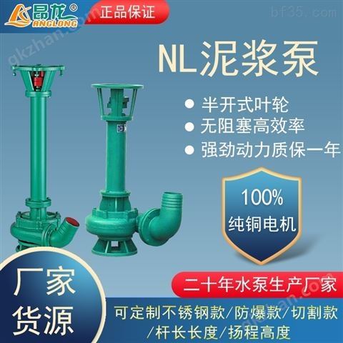 万喜堂app下载 NL液下立式污水泥浆泵粪便污泥鱼塘清淤泥沙