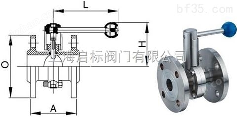 万喜堂彩票注册开户 不锈钢卫生级法兰蝶阀