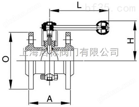 万喜堂彩票注册开户 不锈钢卫生级法兰蝶阀