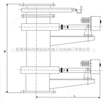 智能电液动/电动插板式双层卸灰阀——擒工冶金阀门