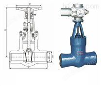 高温高压电站闸阀