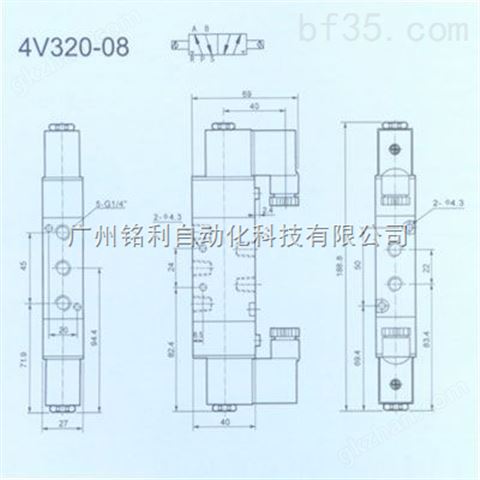 万喜堂彩票官网平台 广州亚德客4V320-15，亚德客电磁阀4V系列供应