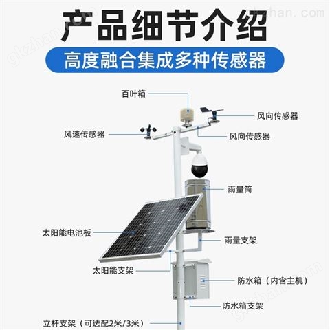 万喜堂彩票最新网址 小型气象站农业百叶箱风速风向温湿度雨量