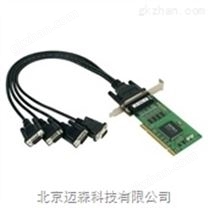 moxa4口RS-232通用PCI 智能工业级多串口通讯卡