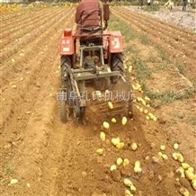 td-sh800小型土豆收获机 手扶拖拉机马铃薯收获机无破皮伤果