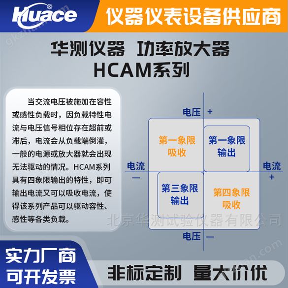 华测专业研发高品质HCAM高压放大器