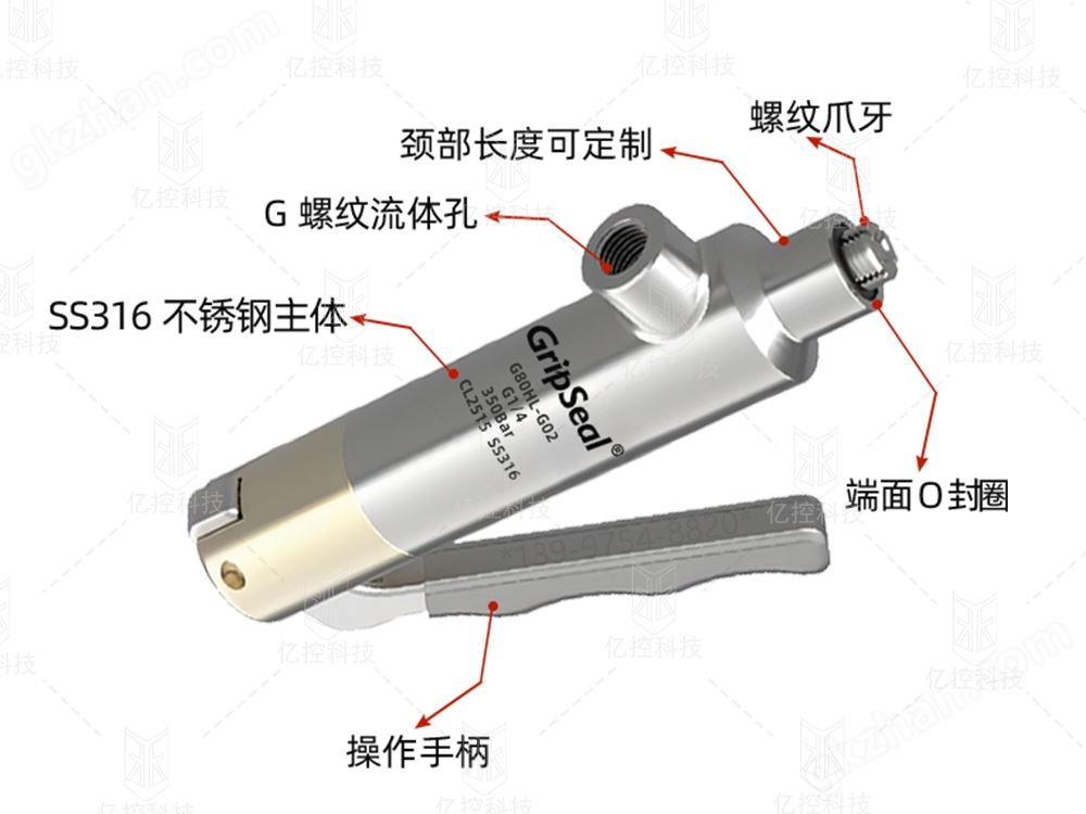 万喜堂app下载老虎机 格雷希尔液压行业高压不锈钢快速密封连接器