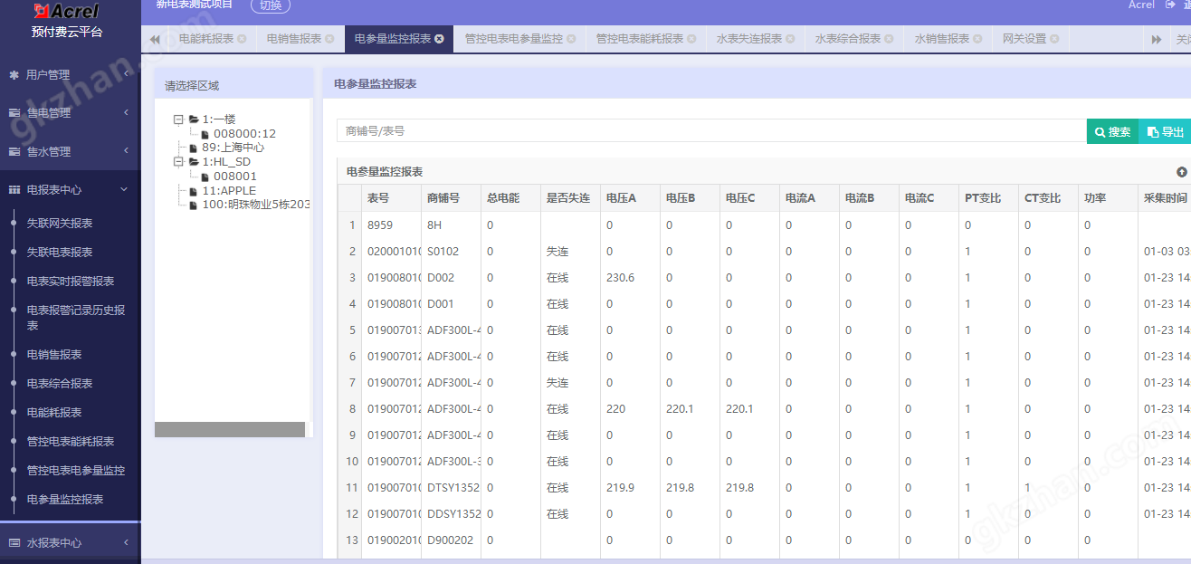 万喜堂彩票注册网站 学生宿舍用电管理系统 违章电器跳闸 定时断电功能 双控电表