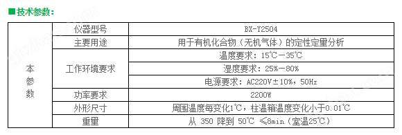 专用气相色谱仪