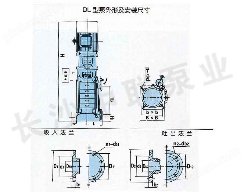 DLR热水管道增压泵安装图