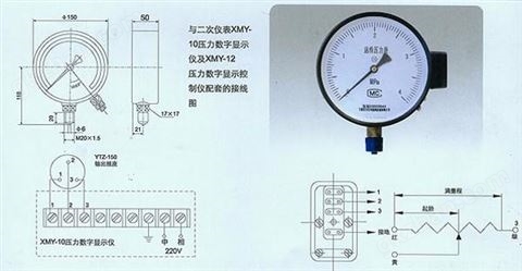 万喜堂app下载 YTZ-150电阻远传压力表