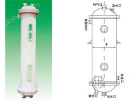 万喜堂彩票 石墨改性聚丙烯列管式换热器