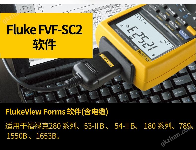 Fluke 54-IIB 双通道记录型接触式温度表