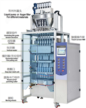多列背封粉剂包装机