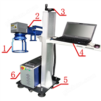 飞行式光纤激光打标机