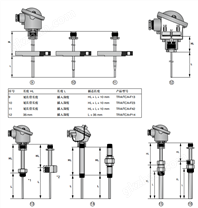 螺纹法兰式热电阻（偶）