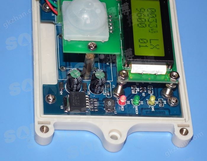 RS485总线光照度采集显示仪（MODBUS-RTU协议,支持PLC及组态软件）(光照度,照度显示仪,MODBUS-RTU,变送器,显示仪,BH1750FVI|LD2160B)