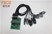 8串口RS-422/485 光电隔离PCI-E多串口卡/PCI Express多串口卡