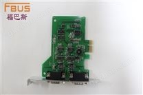 2串口RS-232/422/485 PCI-E多串口卡/PCI Express多串口卡