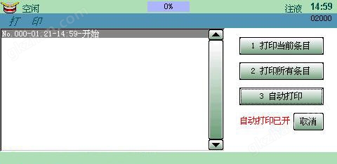 打印界面_打开自动打印